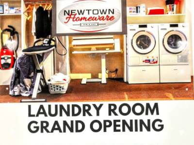 Laundry Room Grand Opening