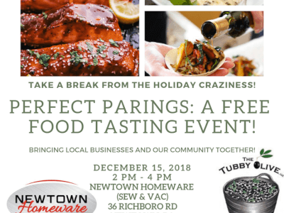 Perfect Pairings: A Free Food Tasting Event